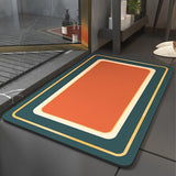 Grand tapis de bain diatomite moderne