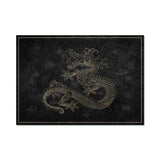 tapis de bain motif dragon