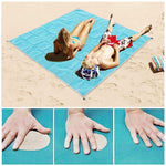 Grande serviette de plage anti sable