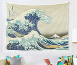 Grande serviette<Br>de plage japonaise