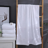 Serviette de bain<br>coton blanche