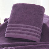 Serviette de bain<br>coton violette