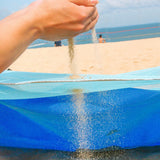 Grande serviette de<br>plage anti-sable