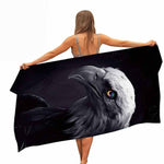Grande serviette<br>de plage aigle