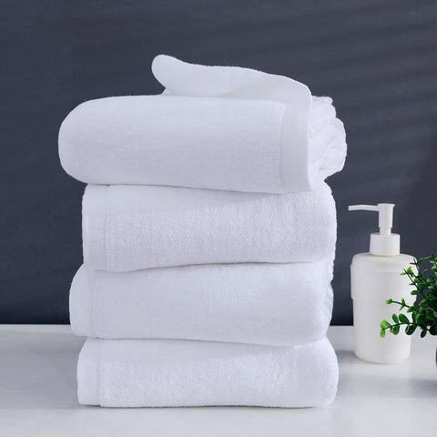 Serviette de Bain Coton Blanche | serviettes et bain
