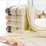 Serviette de Bain Coton Brodée | serviettes et bain