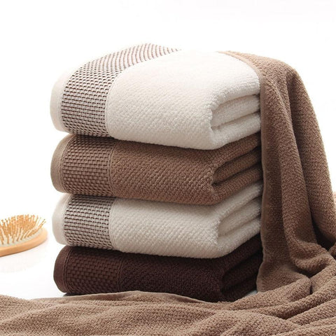 Serviette de Bain Coton Nid d'Abeille | serviettes et bain