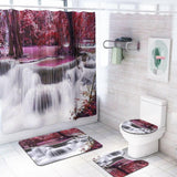 Tapis de bain original<br> cascade rose