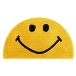 Tapis de bain original grand sourire jaune