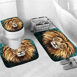 Tapis de bain original lion