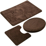 Tapis de bain original marron