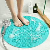 Tapis de bain<br> rond japonais