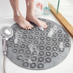 Tapis de bain<br> rond japonais